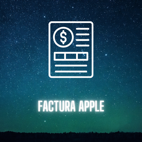 FACTURA APPLE EDITABLE